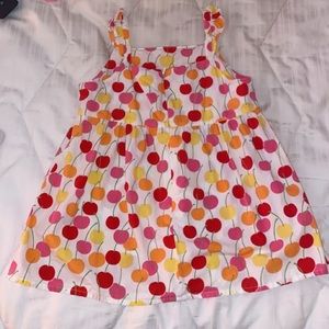 Gymboree Girls Cherry top size 7.